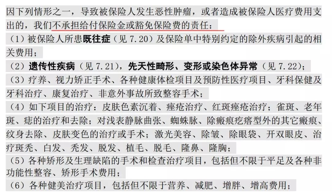 保險理賠 | 哪些情況醫(yī)療險不賠？